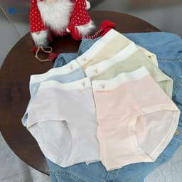 Thumbnail Combo 5 Quần Lót Nữ  Modal Cạp Vừa Mềm Mịn Màu Pastel (45-62kg) QL1050 by BeChipi 1