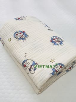 Thumbnail Khăn tắm trẻ sơ sinh và trẻ em TILO vải muslin mềm mịn, hút nước nhiều kích thước 4