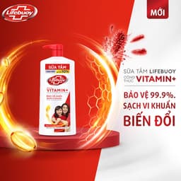 Thumbnail Sữa Tắm Lifebuoy Bảo Vệ Khỏi Vi Khuẩn Gây Bệnh Với Ion Bạc+ Hỗ Trợ Đề Kháng Da Tự Nhiên 1000G 3