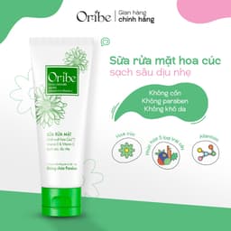 Thumbnail Sữa rửa mặt hoa cúc Oribe tạo bọt mềm mịn làm sạch sâu dịu nhẹ 100g 2