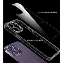 Thumbnail Ốp Chính Hãng BIG - Likgus Trong Suốt Màng Bảo Vệ Camera, Chống Sốc, Chống Ố Vàng Cho IP 16 15 14 13 12 pro plus promax 1