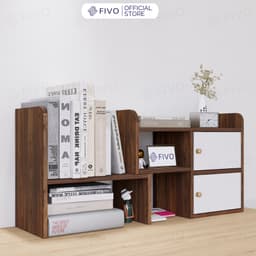 Thumbnail Kệ Sách Gỗ Mini Để Bàn Đa Năng FIVO FB23 Điều Chỉnh Linh Hoạt, Lắp Ghép Tiện Lợi, Trang Trí Góc Làm Việc Và Học Tập 1