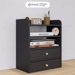 Thumbnail Kệ Sách Gỗ Mini Để Bàn FIVO FB27 Đa Năng, Dễ Lắp Ráp, Tiết Kiệm Không Gian, Gọn Gàng Góc Học Tập Và Làm Việc 1