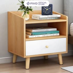 Thumbnail Tủ Tab Đầu Giường Mini FIVO FT20 Có Hộc Tủ Rộng Rãi, Thiết Kế Chân Tiện Lợi Dễ Vệ Sinh, Dễ Dàng Lắp Ráp 1