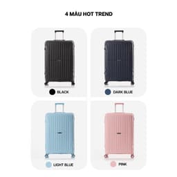 Thumbnail Vali Kéo MIAvn Larita JUDEN - Size 20/24/28, Nhựa PP Siêu Bền, Hạn Chế Va Đập, Khoá TSA, Bảo Hành Trọn Đời 3