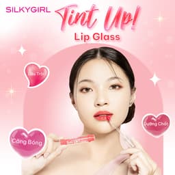 Thumbnail Son Bóng Silkygirl Tint Up Lip Glass căng bóng mọng nước dưỡng ẩm lâu trôi 3g 2