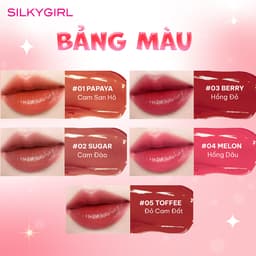 Thumbnail Son Bóng Silkygirl Tint Up Lip Glass căng bóng mọng nước dưỡng ẩm lâu trôi 3g 3