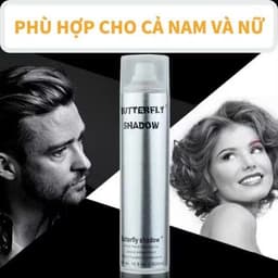 Thumbnail Gôm bạc xịt tóc giữ nếp tạo kiểu nam nữ Butterfly Shadow - Vitalycil 150ML - 320ML - 600ML 3