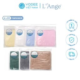 Thumbnail L'Ange Khăn tắm vải bông 6 lớp 70x120cm 1