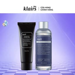 Thumbnail Combo Nước hoa hồng Dear, Klairs Supple Preparation Unscented Toner 180ml và  Dear, Klairs Midnight Blue Calming 60g 1