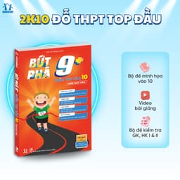 Thumbnail Sách Bứt phá 9+ điểm thi vào 10 môn Ngữ văn - Tổng ôn và luyện đề - HOCMAI 1