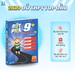 Thumbnail Sách Bứt phá 9+ điểm thi vào 10 môn Toán - Tổng ôn và luyện đề - HOCMAI 1