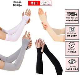 Thumbnail Combo găng tay chống nắng nam nữ WANNABE bao tay chống tia UV bảo vệ chuyên sâu toàn cánh tay VD010 1