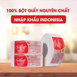Thumbnail Combo 5 giấy vệ sinh công nghiệp cuộn lớn Silkwell 700gr 2 lớp mềm mịn, thấm hút tốt, hàng chính hãng 1