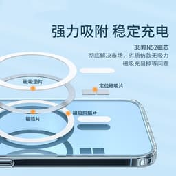 Thumbnail Ốp Chính Hãng BIG - Likgus Trong Suốt Sạc Không Dây Chống Sốc, Chống Ố Vàng Dành Cho IP 16 15 14 13 12 11 1