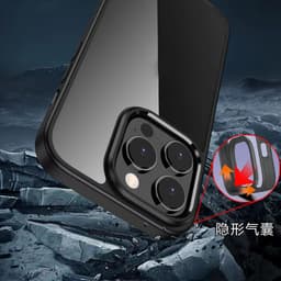 Thumbnail Ốp Chính Hãng BIG - Likgus Lưng Trong Suốt Viền Màu Chống Sốc, Viền Camera Kim Loại Dành Cho IP 16 15 14 13 12 2