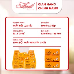 Thumbnail Giấy ăn gấu trúc Silkwell Thùng 30 gói 3 lớp Siêu mịn siêu dai hàng Việt Nam cao cấp 1