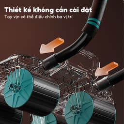 Thumbnail OneTwoFit Con Lăn Tập Bụng 4 bánh nâng cấp Có thể phục hồi Trợ Lực 4 Bánh Chống Đổ Tặng Thảm Đồng Hồ 3