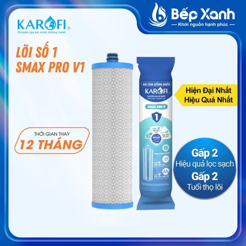 Ảnh Combo 3 Lõi 123 Smax Pro V Karofi Smart Model KAQ-D58, KAD-L56, KAD-D66S, KAD-D528, KAE-S85, KAD-N69 1