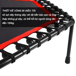 Thumbnail OneTwoFit Trampoline Tấm bạt lò xo Có tay cầm Thiết bị thể thao thể dục 136cm điều chỉnh chiều cao 4