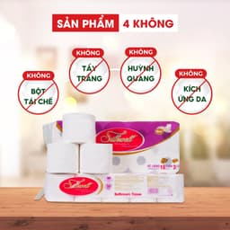 Thumbnail Giấy vệ sinh Silkwell tím 1kg mềm mịn,không chất tẩy trắng 2