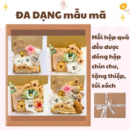 Thumbnail Combo quà tặng túi chườm bụng Capybara 400ml Puha có hoa, băng đô, kẹp tóc, tất, dễ thương cute 1