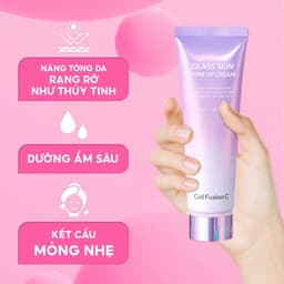 Thumbnail Kem dưỡng nâng tone Cell Fusion C Glass Skin Tone Up Cream 50ml kem lười dưỡng trắng và cấp ẩm mỏng nhẹ như nước 3
