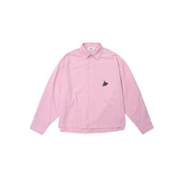 Thumbnail HADES Striped Pink Shirt - HADES Brand chính hãng Áo sơ mi dài tay cotton unisex 1