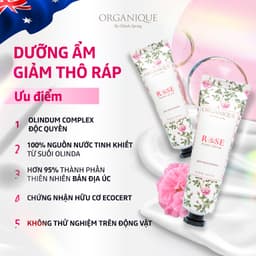 Thumbnail Kem Dưỡng Da Tay Hương Hoa Thiên Nhiên Organique Giúp Dưỡng Ẩm, Giúp Mềm Mịn Da, Tránh Khô Nẻ Phù Hợp Mọi Loại Da - 75ml 3