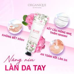 Thumbnail Kem Dưỡng Da Tay Hương Hoa Thiên Nhiên Organique Giúp Dưỡng Ẩm, Giúp Mềm Mịn Da, Tránh Khô Nẻ Phù Hợp Mọi Loại Da - 75ml 2
