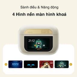 Thumbnail Tai nghe bluetooth không dây nhét tai chống ồn chủ động ANC Rockspace A5 pro TWS có mic BH 12 tháng 3