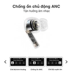 Thumbnail Tai nghe bluetooth không dây nhét tai chống ồn chủ động ANC Rockspace A5 pro TWS có mic BH 12 tháng 2