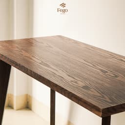 Thumbnail Bàn làm việc chân gỗ FEGO, bàn học, bàn cafe kiểu dáng vintage, cổ điển 4