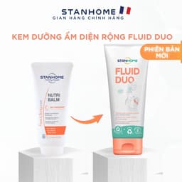 Thumbnail Kem Dưỡng Ẩm Da Mặt Và Cơ Thể STANHOME Fluid Duo Phục Hồi Da Khô Da Nhạy Cảm An Toàn Dịu Nhẹ 250ML 2