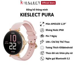 Thumbnail Đồng hồ thông minh nữ Kieslect Pura I Nghe gọi bluetooth I AMOLED I Kháng nước 2