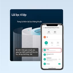 Thumbnail Máy lọc không khí Xiaomi Mi Air Purifier 4 Lite BHR5274GL - Trắng 4