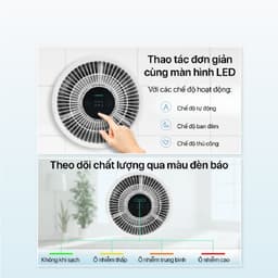 Thumbnail Máy lọc không khí Xiaomi Smart Air Purifier 4 Compact BHR5860EU/ Lõi lọc không khí BHR5861GL 2