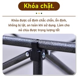 Thumbnail Bàn cắm trại gấp gọn, TSD, dễ mang theo có thể gập lại, có nhiều kích thước 53 95 120cm new 2