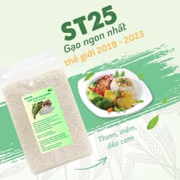 Thumbnail Gạo sữa ăn dặm cho bé ST25 Collagen hữu cơ ONFOD nấu cơm cháo ăn kiêng giảm cân cho người tiểu đường eat clean 3