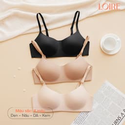 Thumbnail Áo Lót Không Gọng Đệm Mỏng Thoải Mái Loirechic BRDE144 2