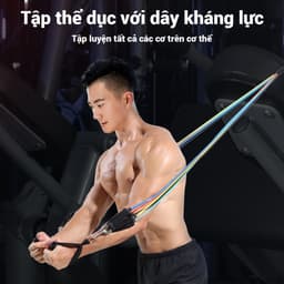 Thumbnail OneTwoFit 11 Cái /bộ Dây Kháng Lực Cơ Thể Tập Thể Dục Dây Chống Tập Yoga PilatesThể Dục Thiết Bị 2