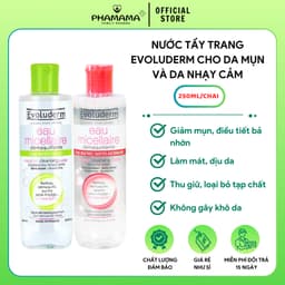 Thumbnail Nước tẩy trang Evoluderm dành cho da dầu mụn, nhạy cảm dễ kích ứng 125ml 1