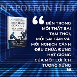 Thumbnail Sách Chiến Thắng Con Quỷ Bên Trong - Napoleon Hill - First News 3