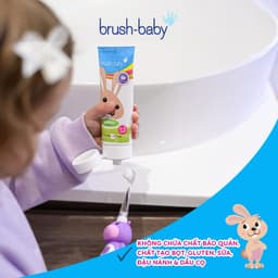 Thumbnail Brush-Baby Kem đánh răng có Fluoride cho bé ở mọi độ tuổi 50ml 1