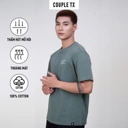 Thumbnail Áo Thun Gia Đình Couple TX The Only Best Energy Form Oversize TS 402 4