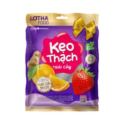Thumbnail Túi Kẹo Thạch Trái Cây Lothamilk 140g (10 Gói x 14g) - Ngon, Dai Giòn, Tốt Cho Sức Khỏe 2