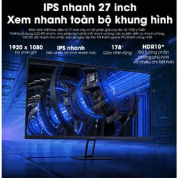 Thumbnail Màn hình Gaming Xiaomi G27i EU-ELA5375EU 27inch FHD/IPS/165Hz/1ms 3