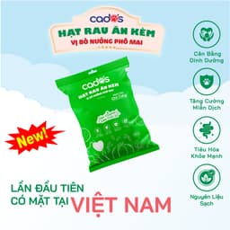 Thumbnail Cado's - Hạt rau ăn kèm cho chó cados - Vị bò nướng pho mai - DrKyan 1