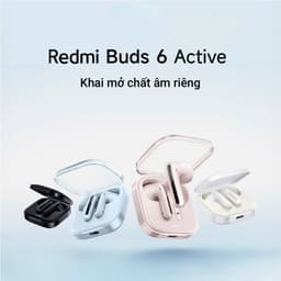 Thumbnail Tai nghe Redmi Buds 6 Active BHR8391GL/BHR8396GL - Thời lượng pin lên đến 30 giờ 1