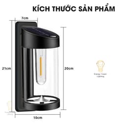 Thumbnail Đèn Treo Tường Energy Green Lighting PA06 - Sử Dụng Năng Lượng Mặt Trời - Trang Trí Ngoài Trời - Tặng Kèm Bóng LED 3